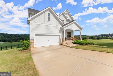 Welcome to this stunning 5-bedroom, 3.5-bathroom Craftsman-style on Chimney Oaks Golf Club in Georgia - for sale on GolfHomes.com, golf home, golf lot