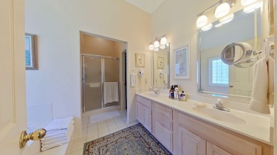 Nestled on the 3rd tee box, this beautifully designed 3-bedroom on Shalimar Pointe Golf and Country Club in Florida - for sale on GolfHomes.com, golf home, golf lot