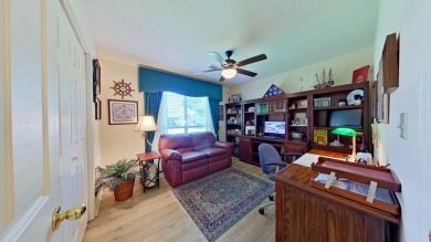 Nestled on the 3rd tee box, this beautifully designed 3-bedroom on Shalimar Pointe Golf and Country Club in Florida - for sale on GolfHomes.com, golf home, golf lot