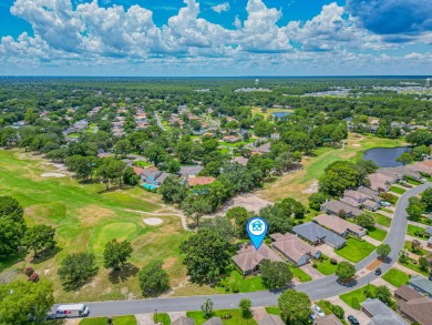 Nestled on the 3rd tee box, this beautifully designed 3-bedroom on Shalimar Pointe Golf and Country Club in Florida - for sale on GolfHomes.com, golf home, golf lot
