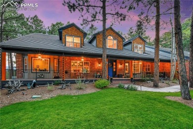 Prepare to be truly impressed--this extraordinary two-story home on Woodmoor Pines Country Club in Colorado - for sale on GolfHomes.com, golf home, golf lot