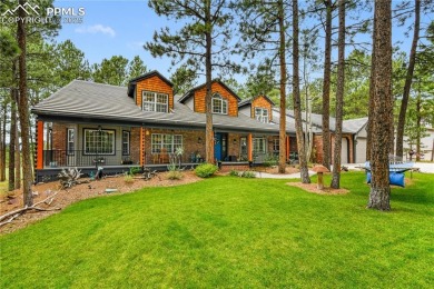 Prepare to be truly impressed--this extraordinary two-story home on Woodmoor Pines Country Club in Colorado - for sale on GolfHomes.com, golf home, golf lot