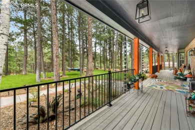 Prepare to be truly impressed--this extraordinary two-story home on Woodmoor Pines Country Club in Colorado - for sale on GolfHomes.com, golf home, golf lot