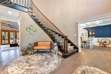 Prepare to be truly impressed--this extraordinary two-story home on Woodmoor Pines Country Club in Colorado - for sale on GolfHomes.com, golf home, golf lot