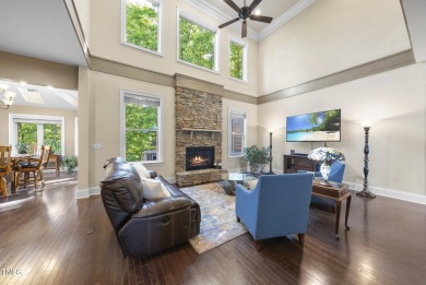 Located in the highly sought-after Hasentree community, this on Hasentree Club in North Carolina - for sale on GolfHomes.com, golf home, golf lot