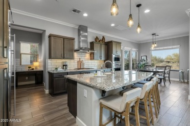Experience luxury living at its finest in Trilogy at Verde on Vista Verde Golf Course in Arizona - for sale on GolfHomes.com, golf home, golf lot