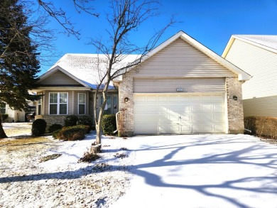 Spacious ranch-style brick and vinyl home in the sought-after on The Links at Carillon in Illinois - for sale on GolfHomes.com, golf home, golf lot