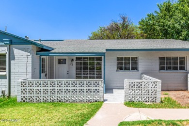 Seize the chance to own this Updated 2-bedroom townhome in on Encanto 18 Golf Course in Arizona - for sale on GolfHomes.com, golf home, golf lot