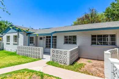 Seize the chance to own this Updated 2-bedroom townhome in on Encanto 18 Golf Course in Arizona - for sale on GolfHomes.com, golf home, golf lot