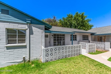 Seize the chance to own this Updated 2-bedroom townhome in on Encanto 18 Golf Course in Arizona - for sale on GolfHomes.com, golf home, golf lot