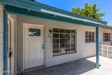 Seize the chance to own this Updated 2-bedroom townhome in on Encanto 18 Golf Course in Arizona - for sale on GolfHomes.com, golf home, golf lot