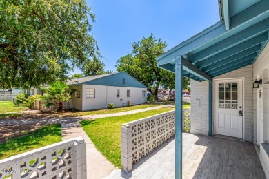 Seize the chance to own this Updated 2-bedroom townhome in on Encanto 18 Golf Course in Arizona - for sale on GolfHomes.com, golf home, golf lot