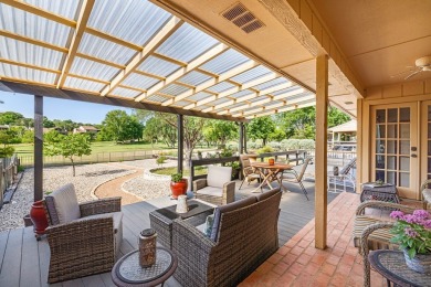 Delightful one-story townhome overlooking the #5 fairway on on Riverhill Country Club in Texas - for sale on GolfHomes.com, golf home, golf lot