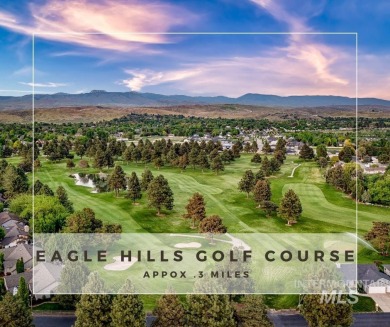 Move-in ready! Lock & leave! Stunning, light & bright end on Eagle Hills Golf Course in Idaho - for sale on GolfHomes.com, golf home, golf lot