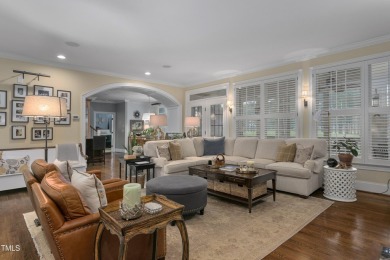 This picturesque Southern Living home has breathtaking panoramic on Heritage Golf Club in North Carolina - for sale on GolfHomes.com, golf home, golf lot