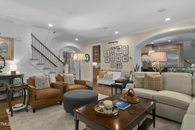 This picturesque Southern Living home has breathtaking panoramic on Heritage Golf Club in North Carolina - for sale on GolfHomes.com, golf home, golf lot