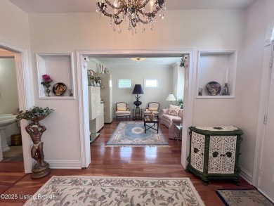 LAKEFRONT! Stately custom-built brick Colonial in sought-after on Old Bridge Golf Club in Kentucky - for sale on GolfHomes.com, golf home, golf lot