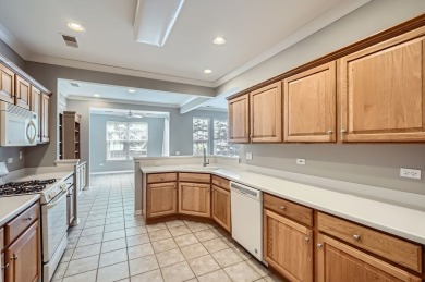 POPULAR CATIGNY MODEL w/sunroom! Large living room/dining room on Whisper Creek Golf Club in Illinois - for sale on GolfHomes.com, golf home, golf lot