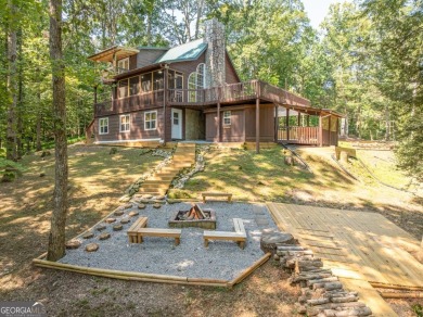 Come home to this impeccably maintained 3 BR/3 BA mountain cabin on White Path Golf Club in Georgia - for sale on GolfHomes.com, golf home, golf lot