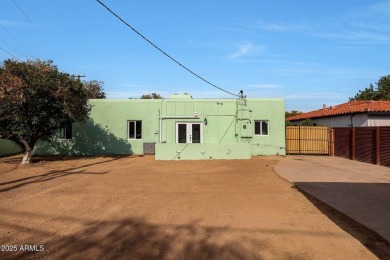 Excellent Opportunity to Own A  Historic Santa Fe Territorial on Encanto 18 Golf Course in Arizona - for sale on GolfHomes.com, golf home, golf lot