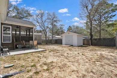 Imagine stepping into a charming getaway on Oak Island, NC on Founders Club At St. James Plantation in North Carolina - for sale on GolfHomes.com, golf home, golf lot