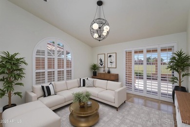 Beautiful single level home situated on a lush golf course lot on The Foothills Golf Club in Arizona - for sale on GolfHomes.com, golf home, golf lot