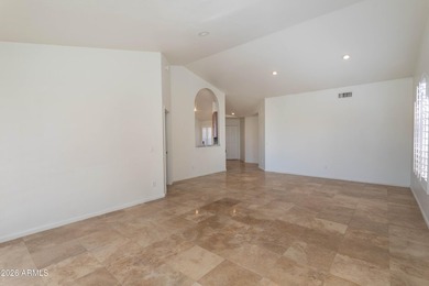 Beautiful single level home situated on a lush golf course lot on The Foothills Golf Club in Arizona - for sale on GolfHomes.com, golf home, golf lot