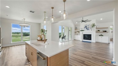 This stunning new build with exceptional views is located on the on The Bandit Golf Club in Texas - for sale on GolfHomes.com, golf home, golf lot