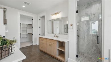 This stunning new build with exceptional views is located on the on The Bandit Golf Club in Texas - for sale on GolfHomes.com, golf home, golf lot