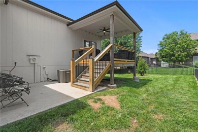 This beautifully designed custom floor plan is nestled in the on Prairie Highlands Golf Course in Kansas - for sale on GolfHomes.com, golf home, golf lot