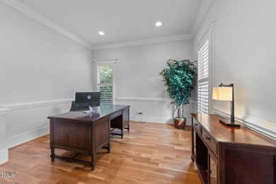 This 4 bedroom, 4 and a half-bath home offers over 170 feet of on TPC at Wakefield Plantation in North Carolina - for sale on GolfHomes.com, golf home, golf lot