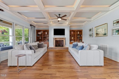 This 4 bedroom, 4 and a half-bath home offers over 170 feet of on TPC at Wakefield Plantation in North Carolina - for sale on GolfHomes.com, golf home, golf lot
