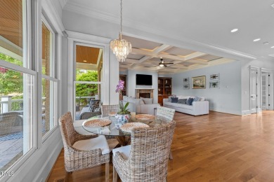 This 4 bedroom, 4 and a half-bath home offers over 170 feet of on TPC at Wakefield Plantation in North Carolina - for sale on GolfHomes.com, golf home, golf lot