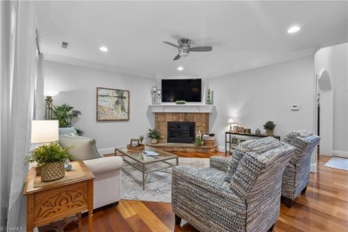 This corner lot home, built by award winning builder Alan on Oak Valley Golf Club in North Carolina - for sale on GolfHomes.com, golf home, golf lot