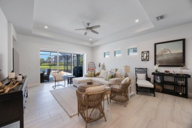 Discover refined, coastal, luxury living in this immaculate on IMG Academies Golf and Country Club in Florida - for sale on GolfHomes.com, golf home, golf lot