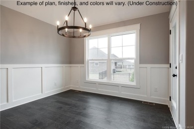 The Sawyer Plan by Discovery Builders is a top-selling on Champions Pointe Golf Course in Indiana - for sale on GolfHomes.com, golf home, golf lot