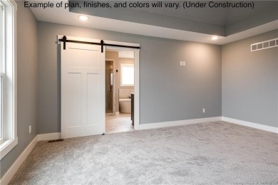 The Sawyer Plan by Discovery Builders is a top-selling on Champions Pointe Golf Course in Indiana - for sale on GolfHomes.com, golf home, golf lot