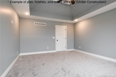 The Sawyer Plan by Discovery Builders is a top-selling on Champions Pointe Golf Course in Indiana - for sale on GolfHomes.com, golf home, golf lot
