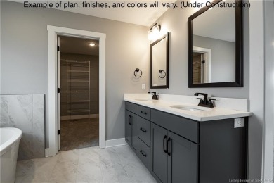 The Sawyer Plan by Discovery Builders is a top-selling on Champions Pointe Golf Course in Indiana - for sale on GolfHomes.com, golf home, golf lot