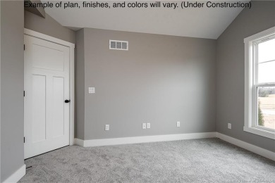 The Sawyer Plan by Discovery Builders is a top-selling on Champions Pointe Golf Course in Indiana - for sale on GolfHomes.com, golf home, golf lot