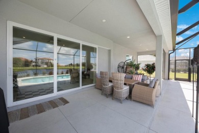 Discover refined, coastal, luxury living in this immaculate on IMG Academies Golf and Country Club in Florida - for sale on GolfHomes.com, golf home, golf lot