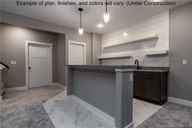 The Sawyer Plan by Discovery Builders is a top-selling on Champions Pointe Golf Course in Indiana - for sale on GolfHomes.com, golf home, golf lot