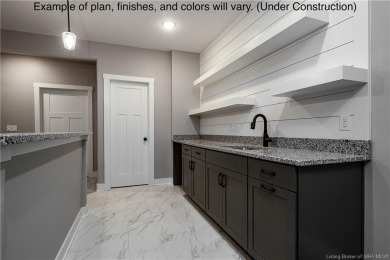 The Sawyer Plan by Discovery Builders is a top-selling on Champions Pointe Golf Course in Indiana - for sale on GolfHomes.com, golf home, golf lot
