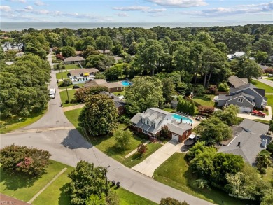 This is the home where endless summer days reside! 5 bedrooms & on Bayville Golf Club in Virginia - for sale on GolfHomes.com, golf home, golf lot