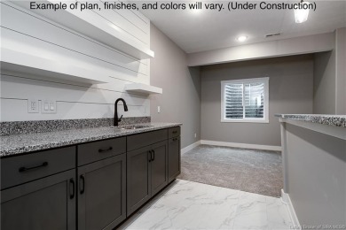 The Sawyer Plan by Discovery Builders is a top-selling on Champions Pointe Golf Course in Indiana - for sale on GolfHomes.com, golf home, golf lot