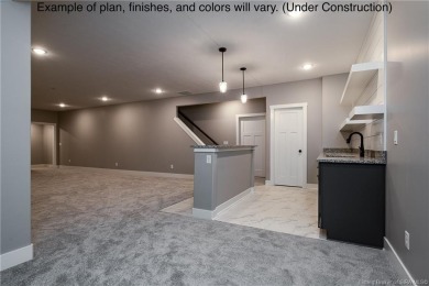 The Sawyer Plan by Discovery Builders is a top-selling on Champions Pointe Golf Course in Indiana - for sale on GolfHomes.com, golf home, golf lot