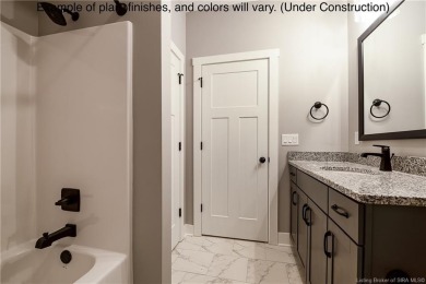 The Sawyer Plan by Discovery Builders is a top-selling on Champions Pointe Golf Course in Indiana - for sale on GolfHomes.com, golf home, golf lot