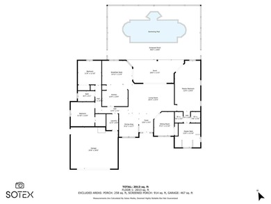 Three bedroon two bath with a den/office/4th bedroom. Cul de sac on St. Lucie Trail Golf Club in Florida - for sale on GolfHomes.com, golf home, golf lot