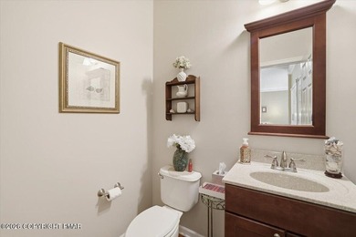 This pristine 3-bedroom, 2.5-bath townhome boasts an impressive on Country Club of the Poconos Golf Course in Pennsylvania - for sale on GolfHomes.com, golf home, golf lot