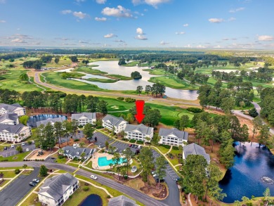What a view of the 8Th hole putting green from this 3rd floor, 2 on Mystical Golf Man O War Golf Links in South Carolina - for sale on GolfHomes.com, golf home, golf lot